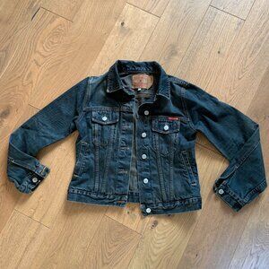 Women's Vintage Lucky Brand Denim Jean Jacket 1990s Y2K Size M
